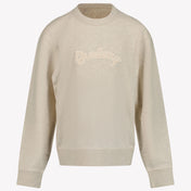 Burberry Mathew Kids Boys Sweater in Beige