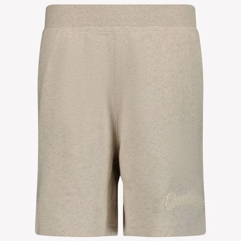 Burberry Nixon Kids Boys Shorts In OffWhite