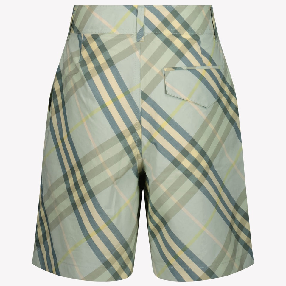 Burberry Oscar Kids Boys Shorts In Mint