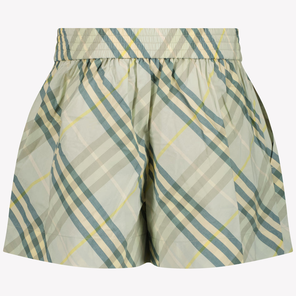 Burberry Marcy Kids Girls Shorts In Mint