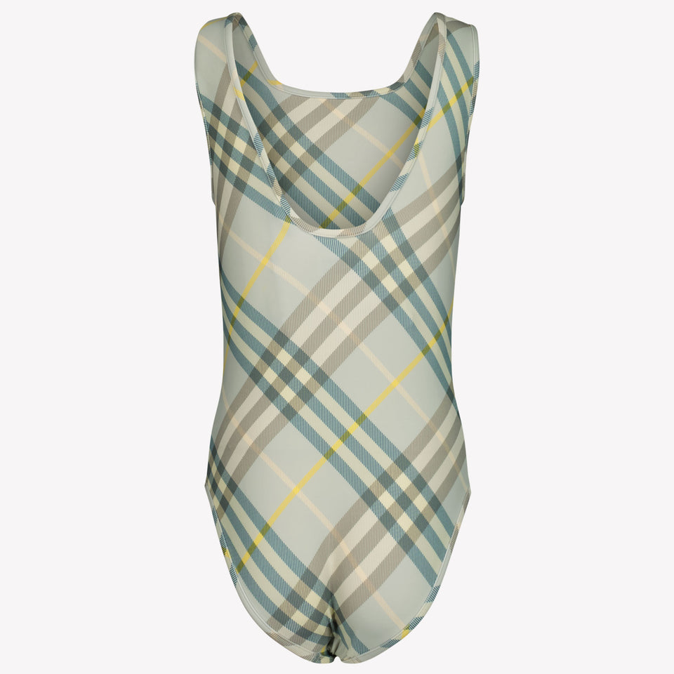 Burberry Tirza Kids Girls Swimwear In Mint