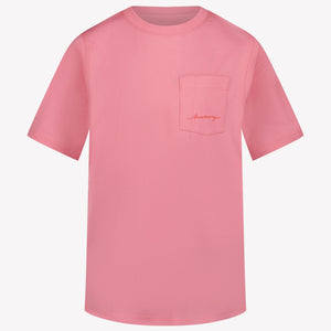 Burberry Cedar Kinder Meisjes T-Shirt In Roze
