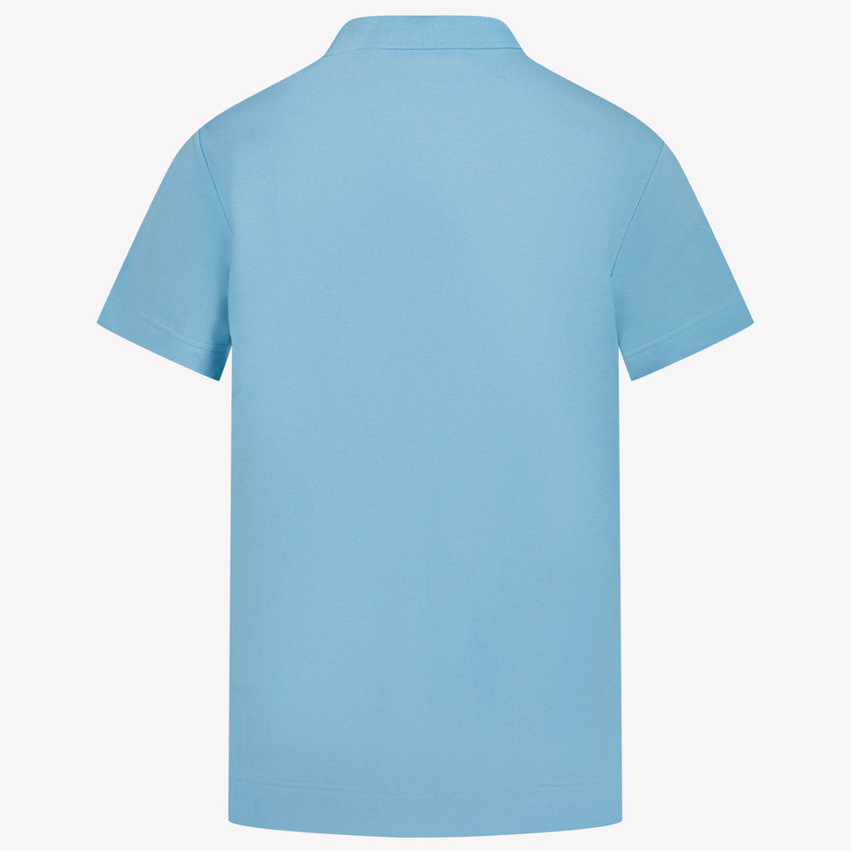 Burberry Johane Kids Boys Polo Light Blue