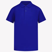 Burberry Johane Kids Boys Polo Cobalt Blue