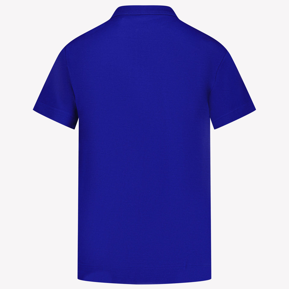 Burberry Johane Kids Boys Polo Cobalt Blue