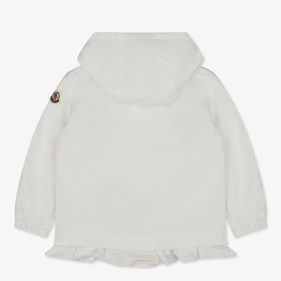 Moncler Dana Baby Girls Summerjacket In White