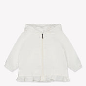 Moncler Dana Baby Girls Summerjacket In White