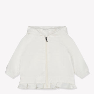 Moncler Dana Baby Girls Summerjacket In White