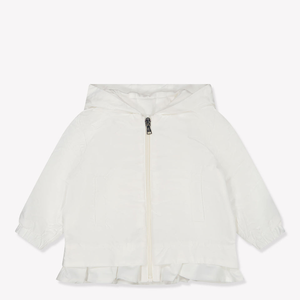 Moncler Dana Baby Girls Summerjacket In White