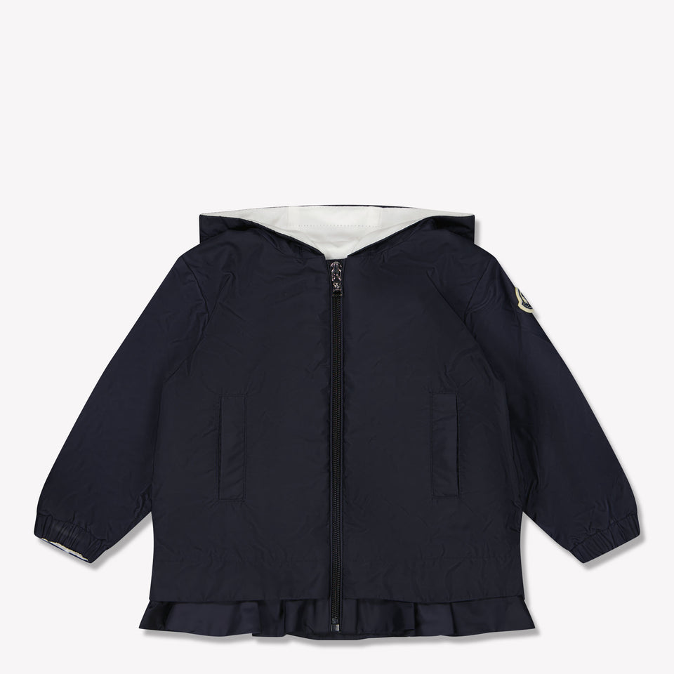 Moncler Dana Baby Girls Summerjacket In Navy