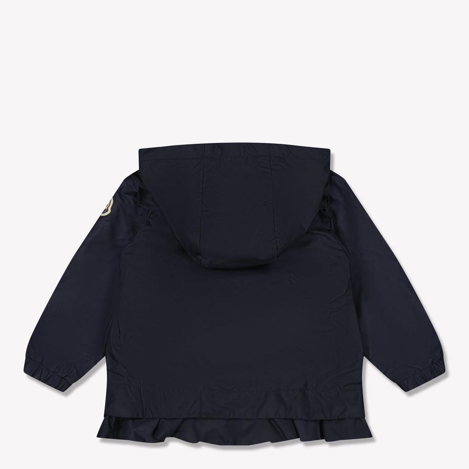 Moncler Dana Baby Girls Summerjacket In Navy