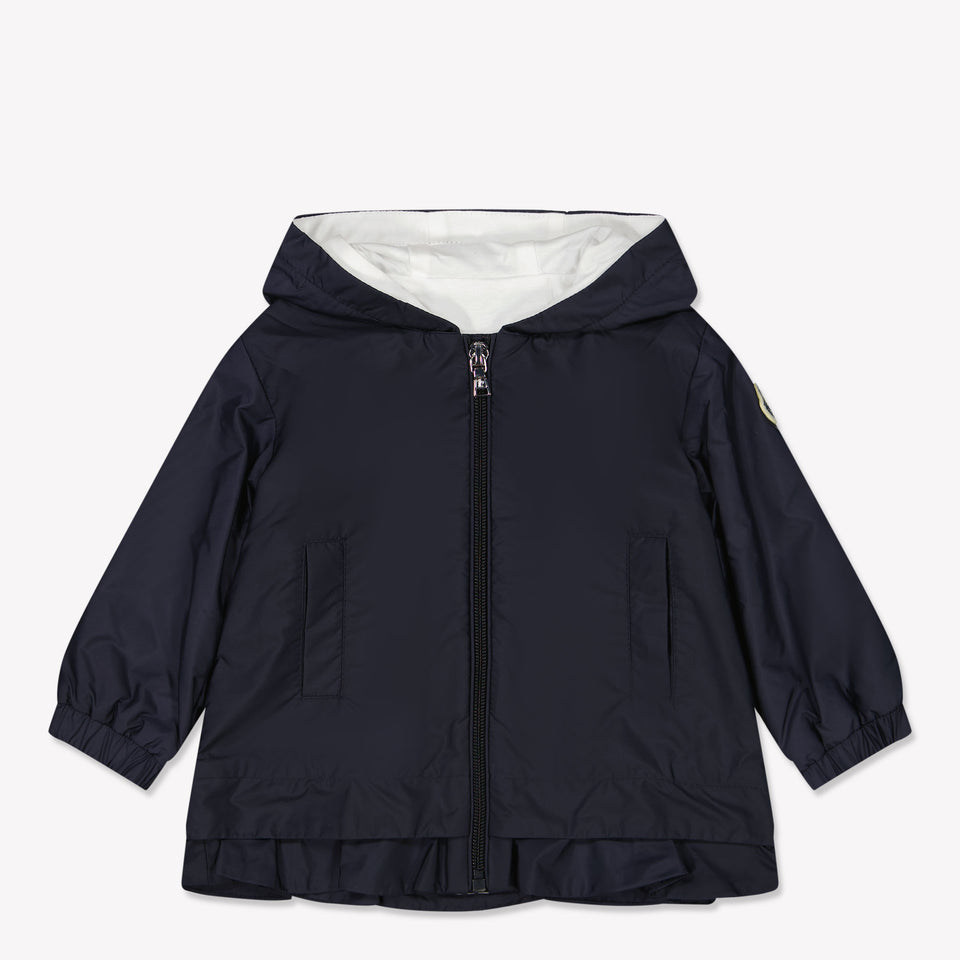 Moncler Dana Baby Girls Summerjacket In Navy