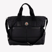 Moncler Baby Unisex diaper bag in Black