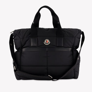 Moncler Baby Unisex Diaper Bag  Black