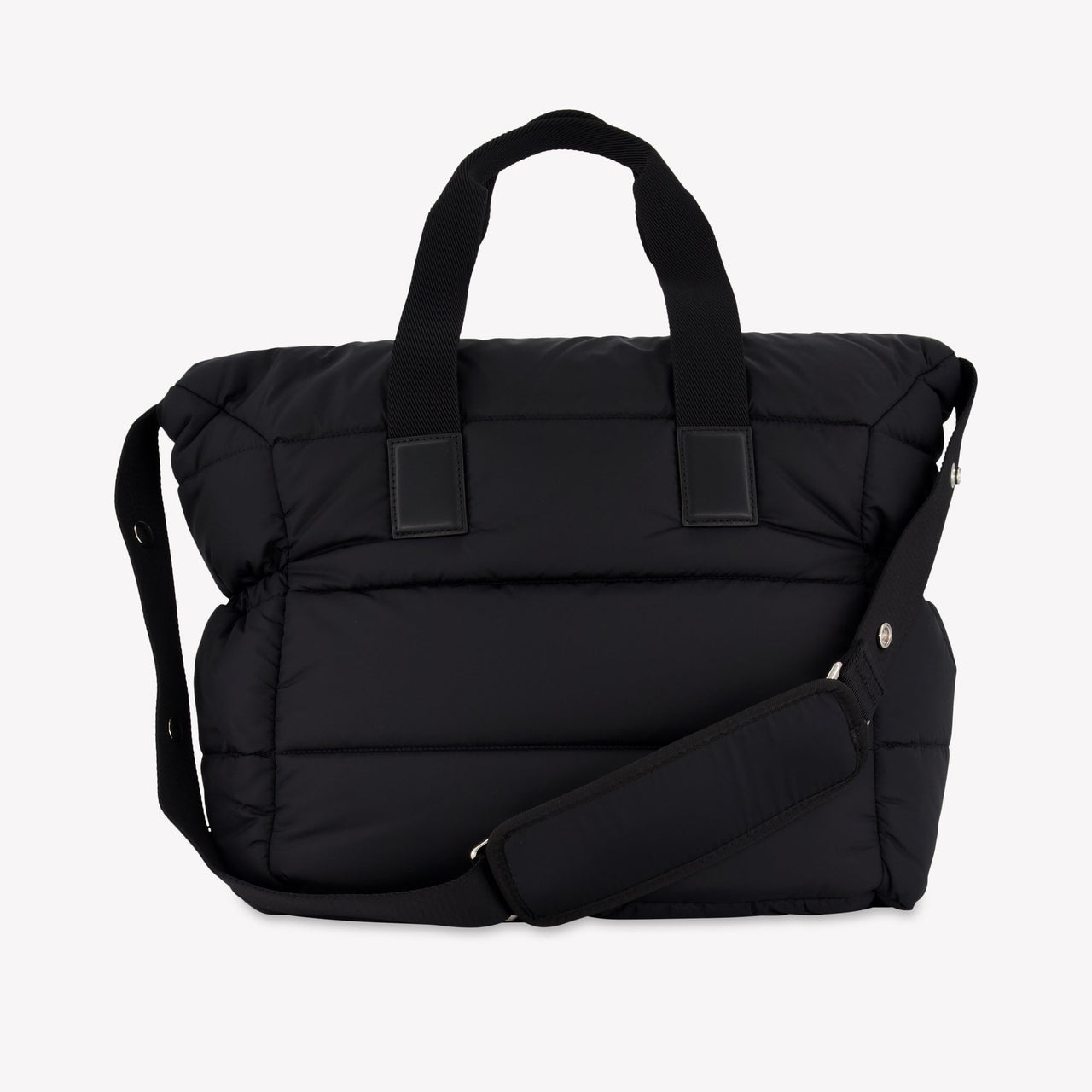Moncler Baby Unisex Diaper Bag In Black
