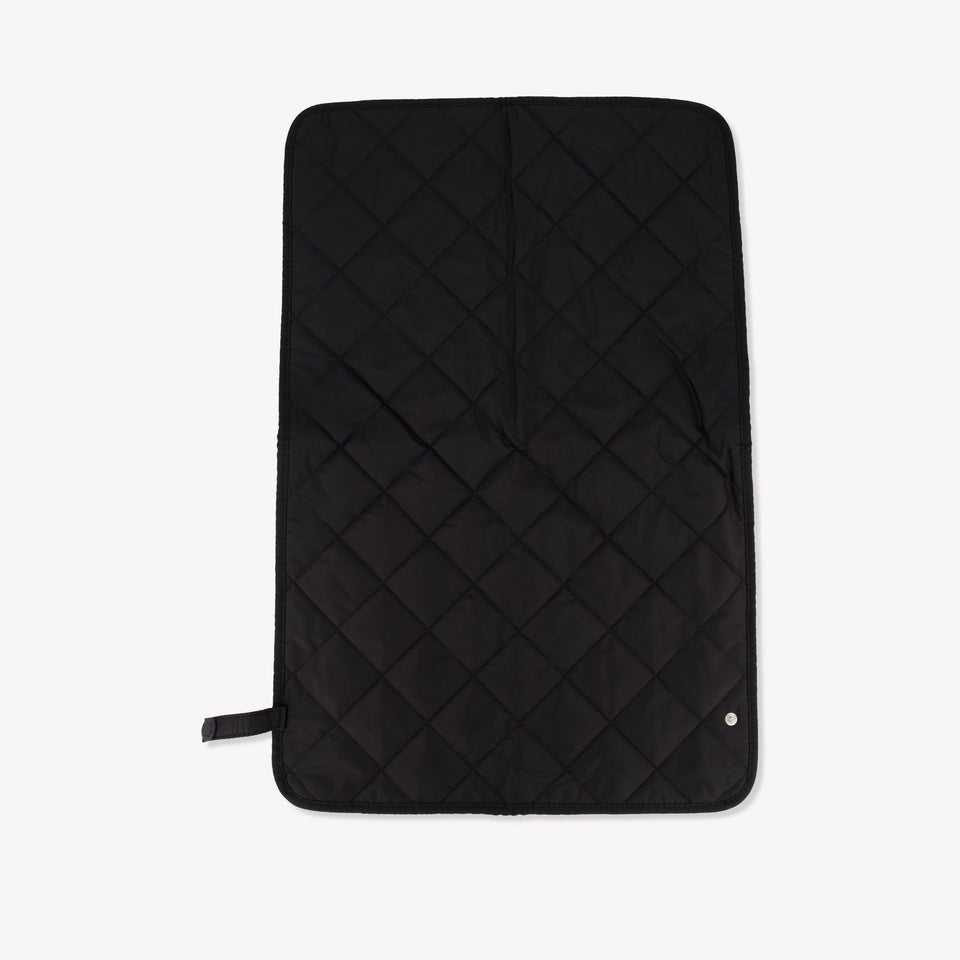 Moncler Baby Unisex diaper bag in Black