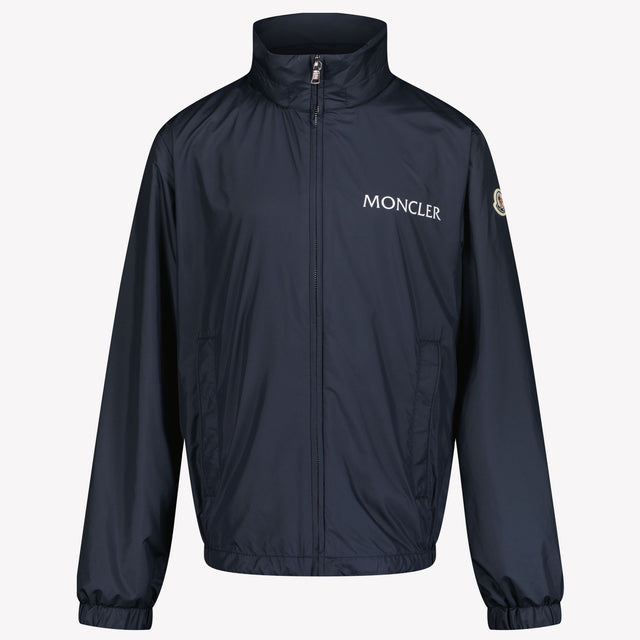 Moncler Warne Kinder Jongens Zomerjas In Navy