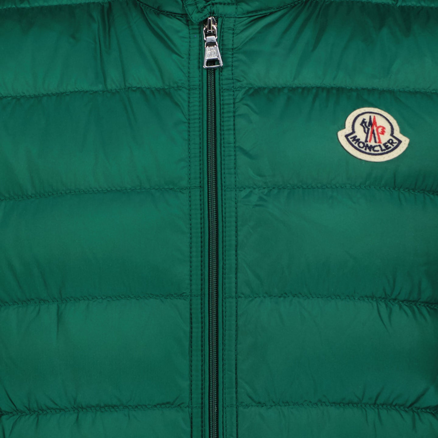 Moncler Gui Kinder Jongens Bodywarmer In Donker Groen