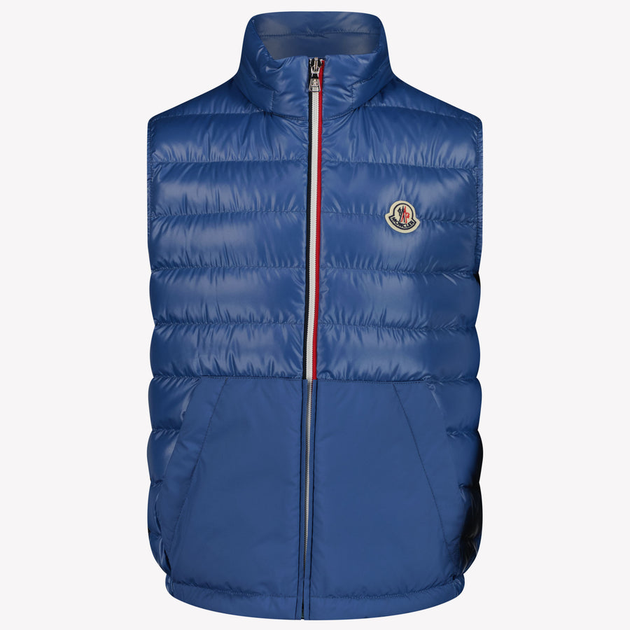 Moncler Apatou Boys Gilet in Blue