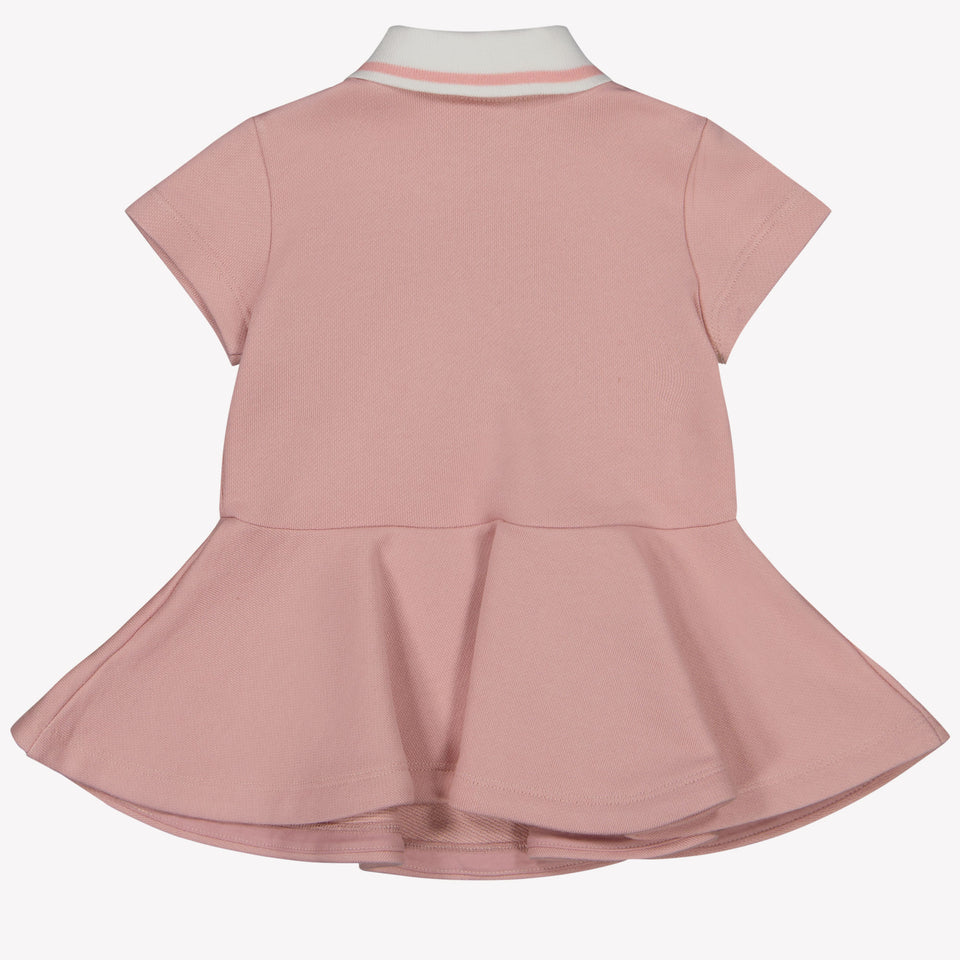 Fendi Baby Meisjes Jurk In Licht Roze