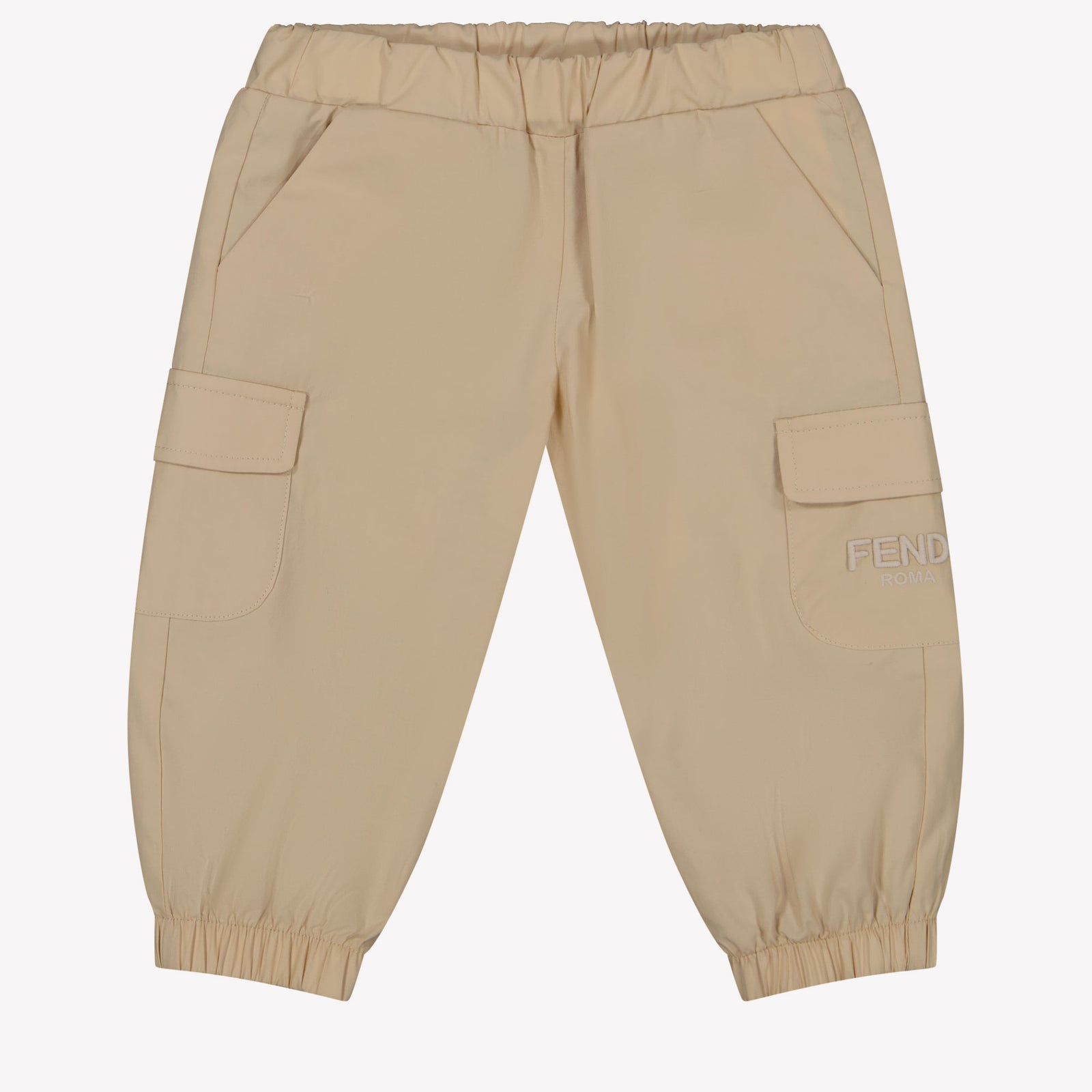 Fendi Baby Jongens Broek In Licht Beige