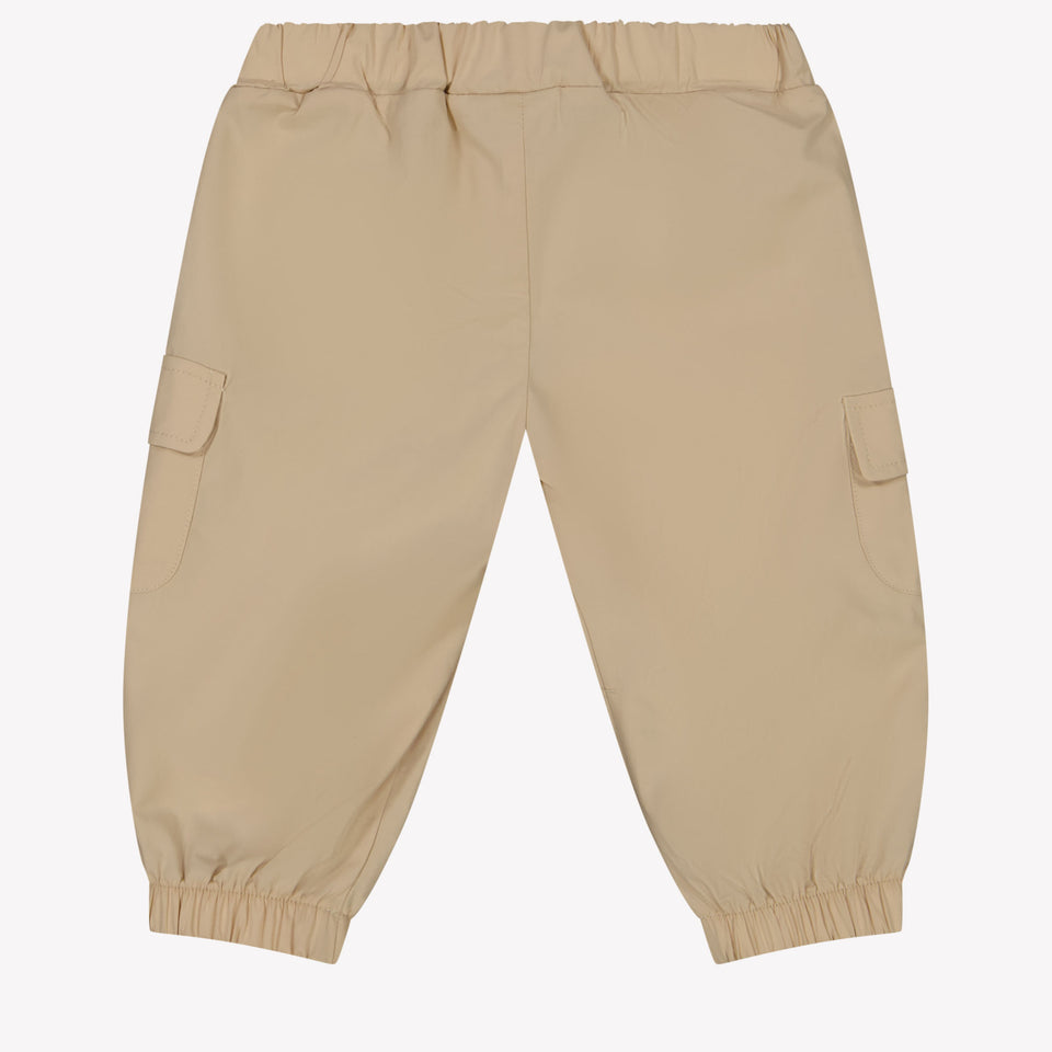 Fendi Baby Boys Trousers in Light Beige