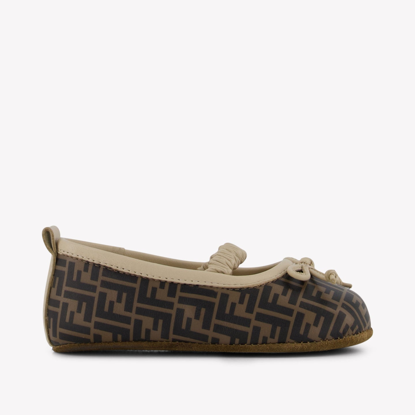 Fendi Baby Girls Shoes In Brown