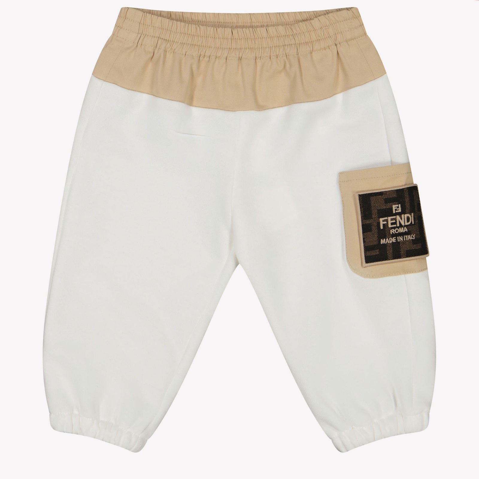 Fendi Baby Boys Trousers in Beige