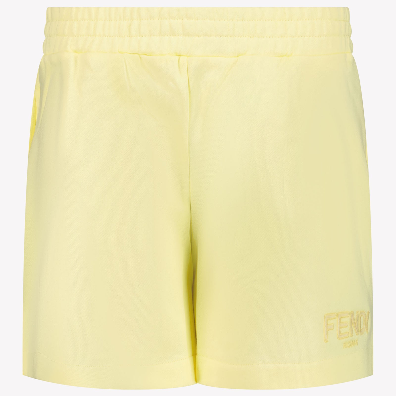 Fendi Kinder Meisjes Shorts In Geel