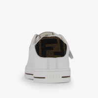 Fendi Unisex Sneakers  White