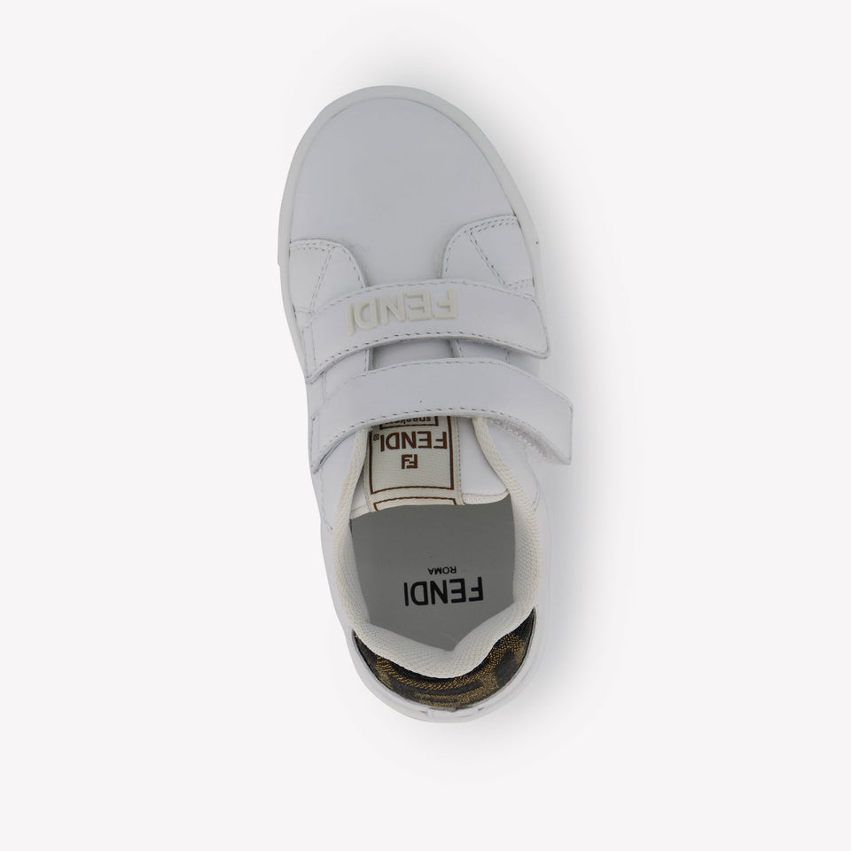 Fendi Unisex Sneakers In Wit