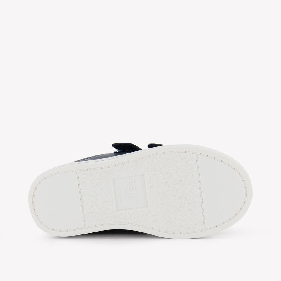 Fendi Unisex Sneakers in Navy