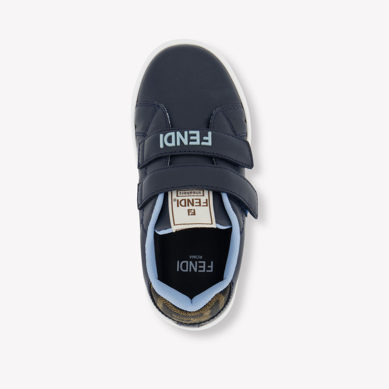 Fendi Unisex Sneakers  Navy