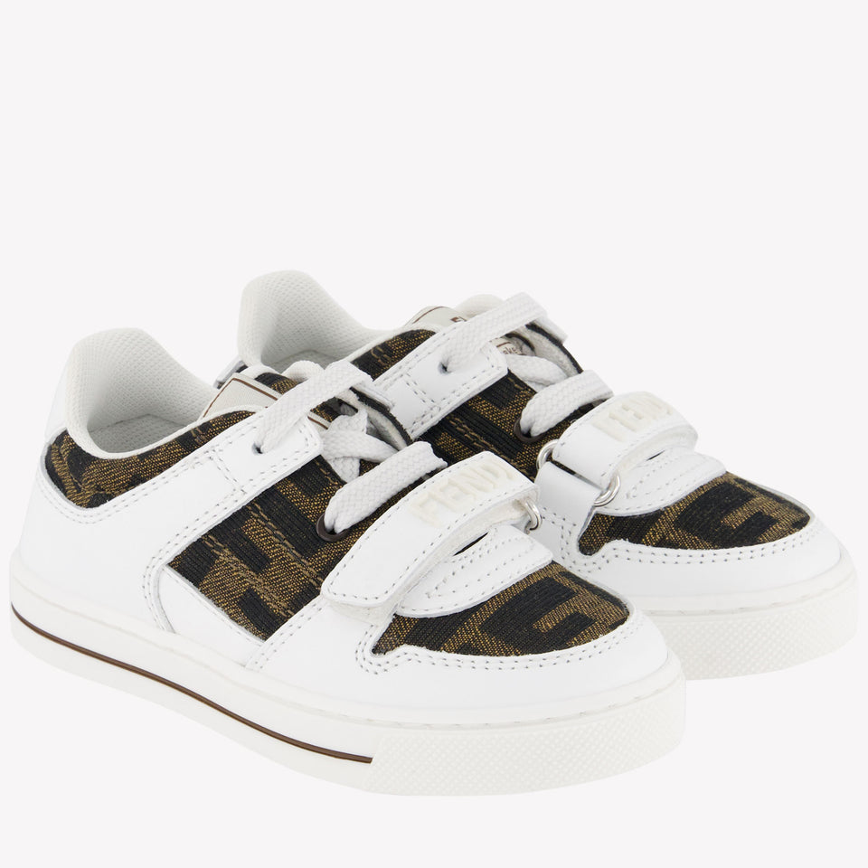 Fendi Unisex Sneakers in White