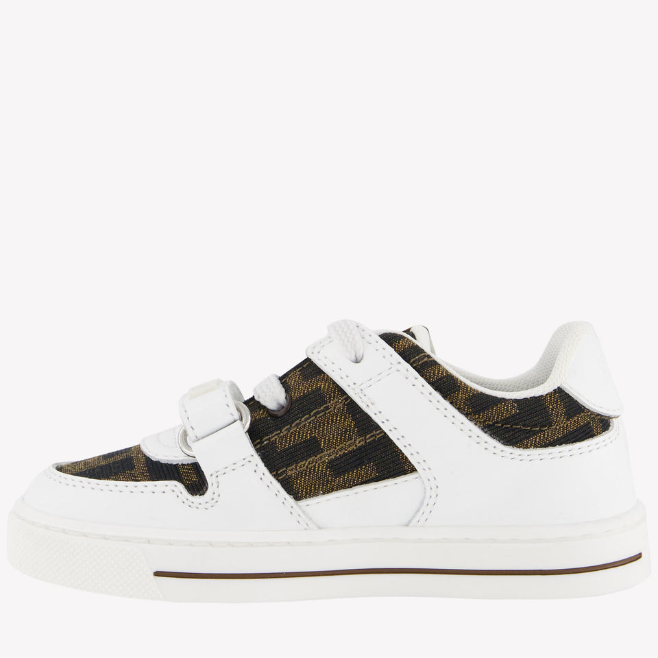 Fendi Unisex Sneakers in White