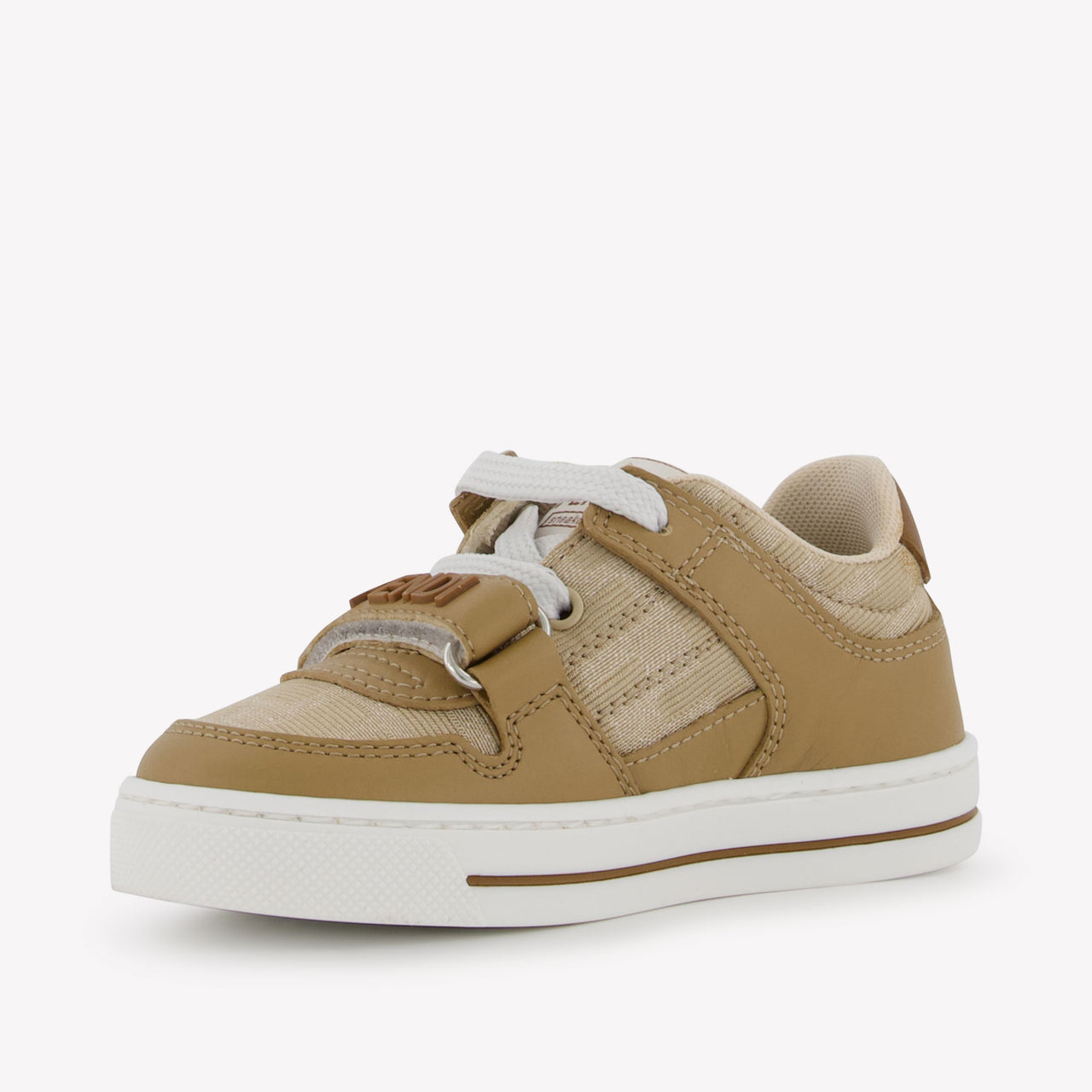 Fendi Unisex Sneakers  Beige