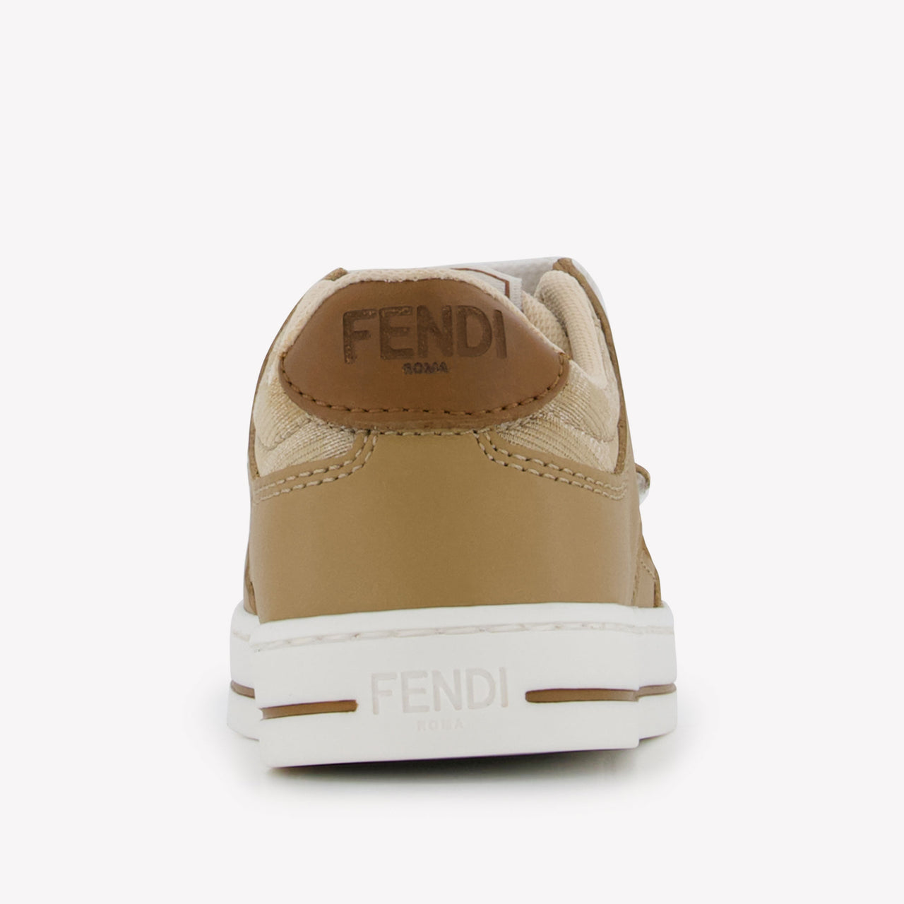 Fendi Unisex Sneakers  Beige