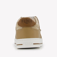 Fendi Unisex Sneakers  Beige