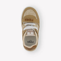 Fendi Unisex Sneakers  Beige