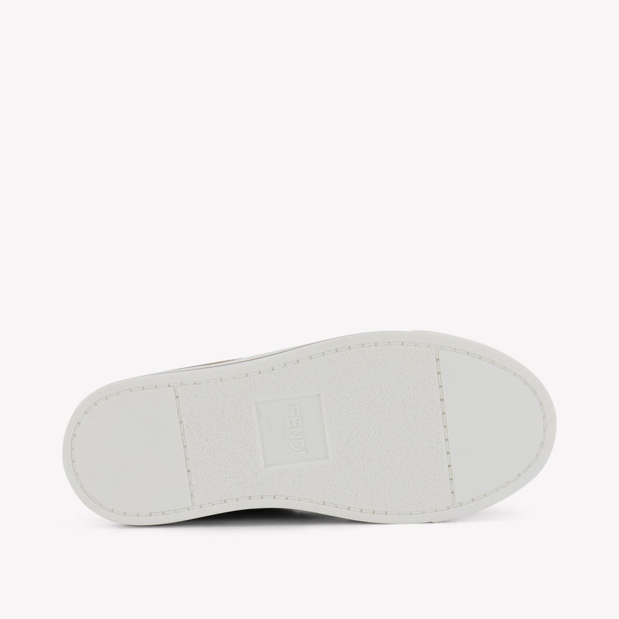Fendi Unisex Sneakers  Beige