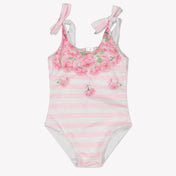 MonnaLisa Baby Meisjes Zwemkleding In Licht Roze