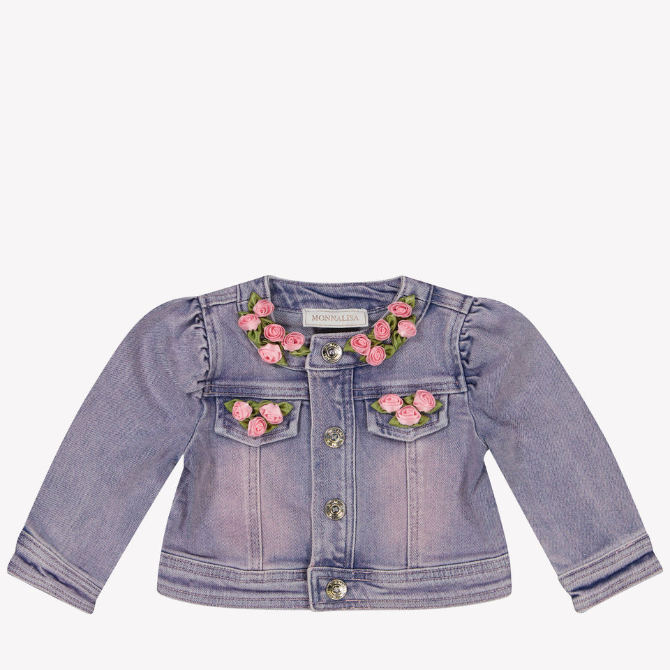 MonnaLisa Baby Girls Jackets In Jeans