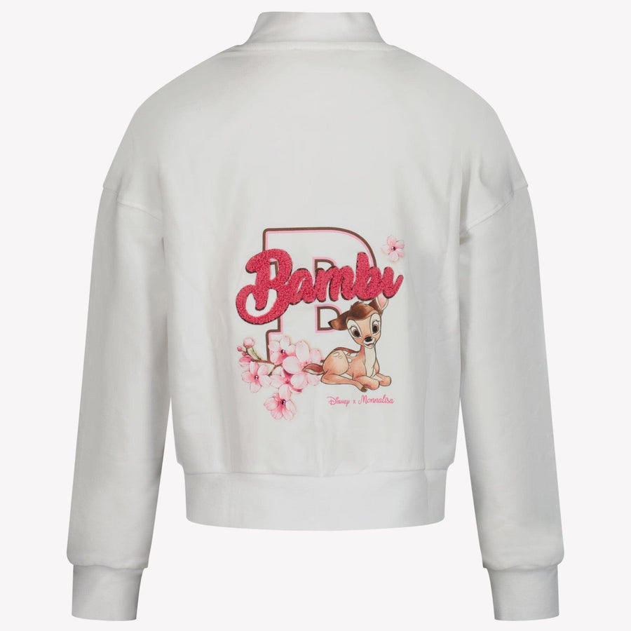MonnaLisa Kinder Meisjes Vest in Wit