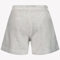 MonnaLisa Kinder Meisjes Shorts in Wit