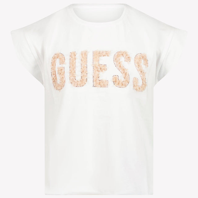 Guess Kids Girls in T-Shirt White