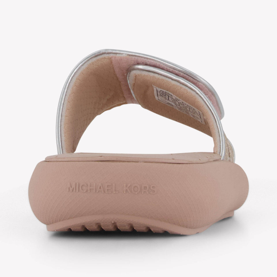 Michael Kors RAELYNN DARBY Meisjes Slippers In Licht Roze