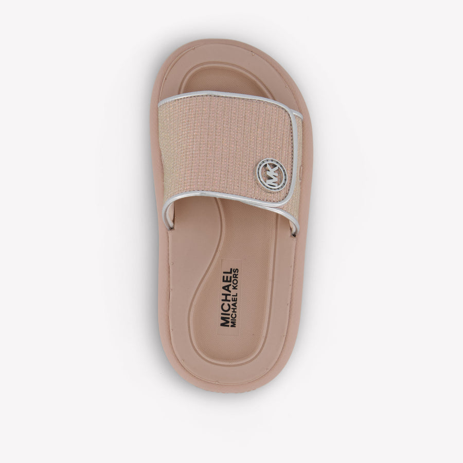 Michael Kors Raelynn Darby Girls Flipflops  Light Pink
