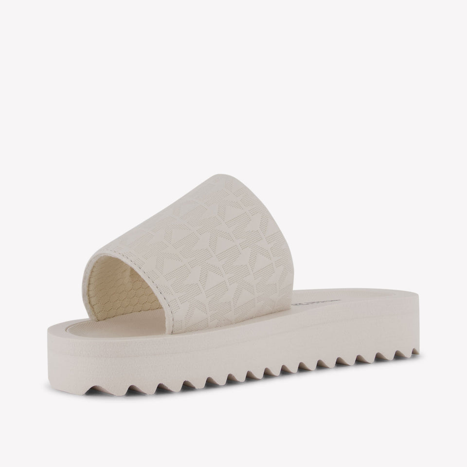 Michael Kors Teagan Merrick Girls Flipflops In OffWhite