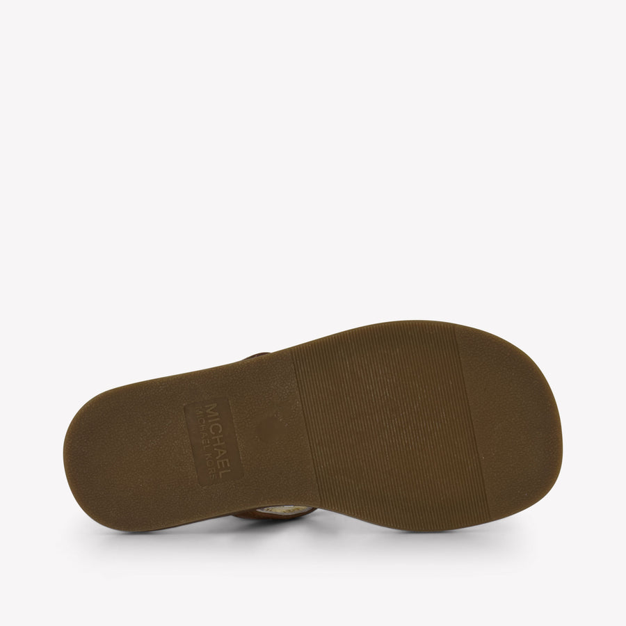 Michael Kors Jagger Riley Girls Sandals  Camel