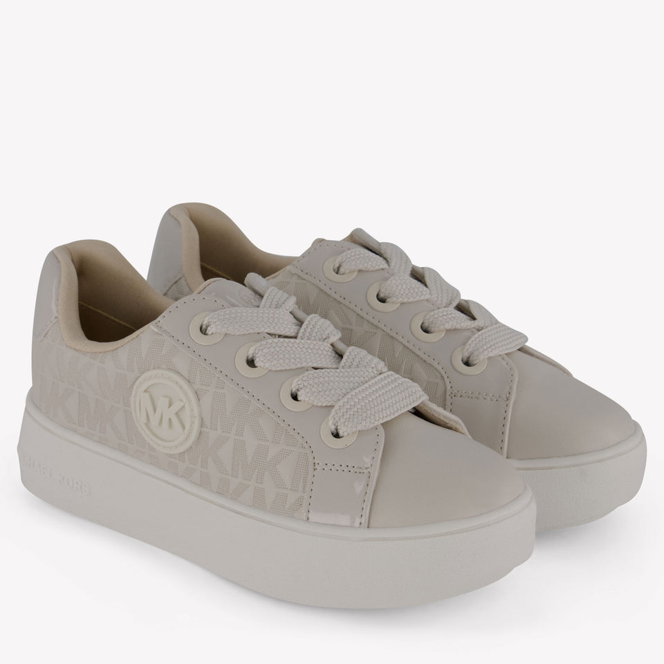 Michael Kors Jordana Audrey Girls Sneakers in OffWhite